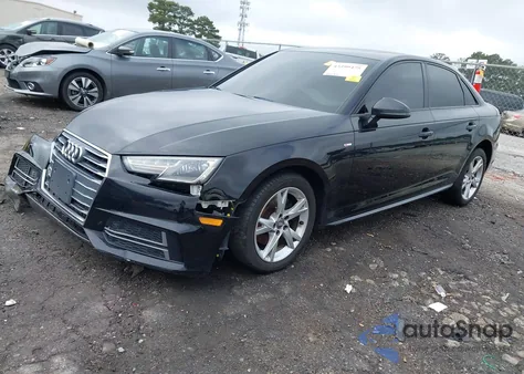2018 Audi A4 2.0T Tech Ultra Premium/2.0T Ultra Premium z USA, uszkodzony, nr VIN WAUKMAF45JA206078